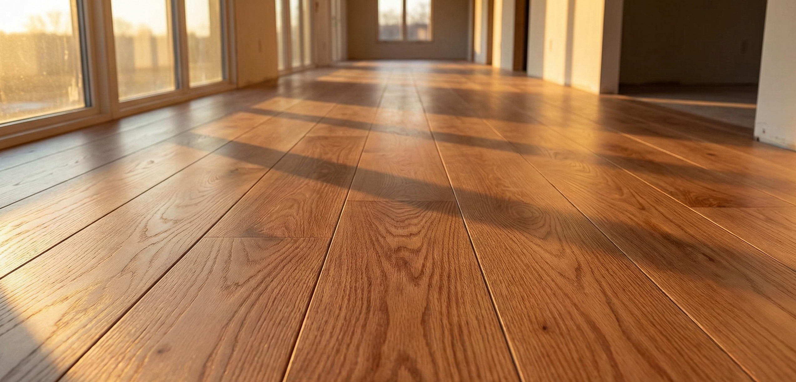 Hardwood floor installation